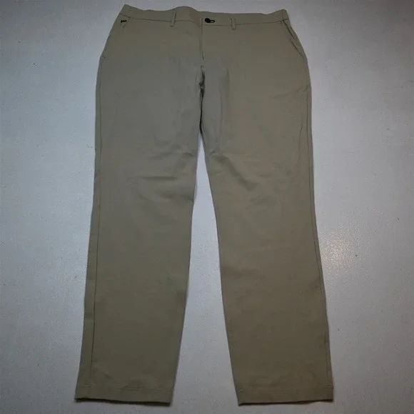 Lot 3 Public Rec 40x34 Black Gray Khaki Gamechanger Slim Athletic Golf Pants - Picture 2 of 9